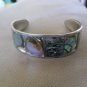 Vintage Mexican Alpaca Silver Cuff