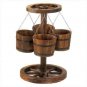 WAGON WHEEL PLANTER