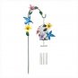 HUMMINGBIRD LANTERN CHIME STAKE