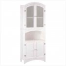Wood Linen Cabinet with Drawers
