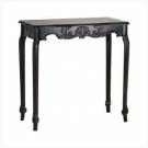 Distress Black Wood Hall Table