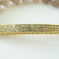 Women's 10 MM Gray Agate Gold Crystal Bar Stretch Bracelet 7.50" #294