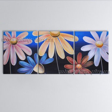 Abstract Art Modern Oil Paintings Large Contemporary Wall Art Egg Flower