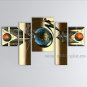 Hand-painted Pentaptych Modern Abstract Painting Wall Art Artwork Pictures