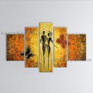 Handmade Large Modern Abstract Painting Wall Art Figure Interior Design