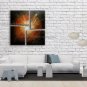 Hand Painted Tetraptych Modern Abstract Painting Wall Art Decoration Ideas