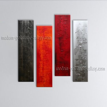 Hand-painted Large Modern Abstract Painting Wall Art Inner Framed