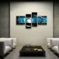 Hand-painted 4 Pieces Modern Abstract Painting Wall Art Decoration Ideas