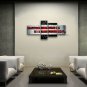 Handmade Tetraptych Modern Abstract Painting Wall Art On Canvas Artworks