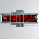 Hand-painted 4 Pieces Modern Abstract Painting Wall Art Artist Artworks