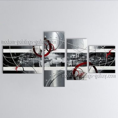 Hand-painted Large Modern Abstract Painting Wall Art Decoration Ideas