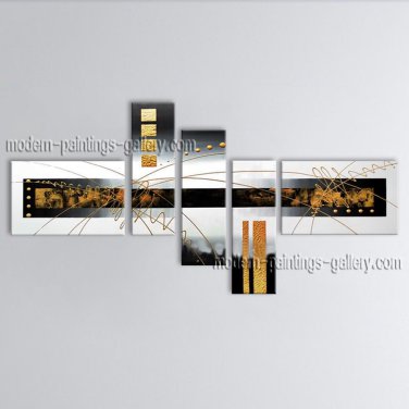 Hand Painted Large Modern Abstract Painting Wall Art Decoration Ideas
