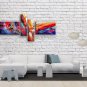 Hand Painted Tetraptych Modern Abstract Painting Wall Art Oil On Canvas