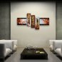Hand Painted 5 Pieces Modern Abstract Painting Wall Art Contemporary Decor