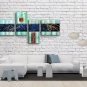 Hand Painted 4 Pieces Modern Abstract Painting Wall Art Artist Artworks
