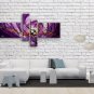 Hand Painted Tetraptych Modern Abstract Painting Wall Art Ready To Hang