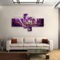 Hand Painted Tetraptych Modern Abstract Painting Wall Art Ready To Hang