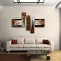 Handmade Artcrafts Large Modern Abstract Painting Wall Art Gallery Wrapped