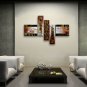 Handmade Artcrafts Large Modern Abstract Painting Wall Art Gallery Wrapped