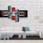 Hand-painted 5 Pieces Modern Abstract Painting Wall Art Interior Design