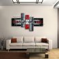 Hand-painted 5 Pieces Modern Abstract Painting Wall Art Interior Design