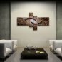Hand-painted Tetraptych Modern Abstract Painting Wall Art Artwork Images