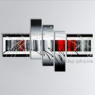 Hand-painted 5 Pieces Modern Abstract Painting Wall Art Contemporary Decor