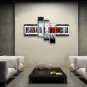 Hand-painted 5 Pieces Modern Abstract Painting Wall Art Contemporary Decor