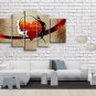 Handmade Tetraptych Modern Abstract Painting Wall Art On Canvas Artworks