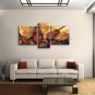 Beautiful Modern Abstract Painting Wall Art Guitar Interior Design