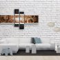 Hand-painted Tetraptych Modern Abstract Painting Wall Art Artwork Pictures