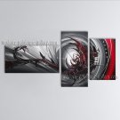 Hand-painted Stunning Modern Abstract Painting Wall Art Inner Framed