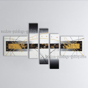 Hand-painted Large Modern Abstract Painting Wall Art Inner Framed