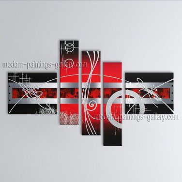 Hand Painted Large Modern Abstract Painting Wall Art Inner Stretched