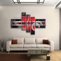Hand Painted Large Modern Abstract Painting Wall Art Inner Stretched