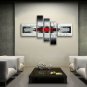 Hand Painted Large Modern Abstract Painting Wall Art Inner Framed