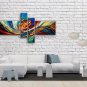 Hand-painted 4 Pieces Modern Abstract Painting Wall Art Contemporary Decor