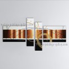 Hand-painted Tetraptych Modern Abstract Painting Wall Art Oil On Canvas