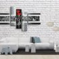 Handmade Pentaptych Modern Abstract Painting Wall Art On Canvas Artworks