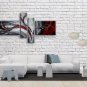 Hand Painted Tetraptych Modern Abstract Painting Wall Art Gallery Wrapped