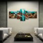 Hand-painted 5 Pieces Modern Abstract Painting Wall Art On Canvas Artworks