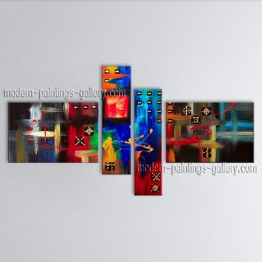 Hand Painted Large Modern Abstract Painting Wall Art Artwork Images