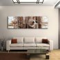 Hand Painted Tetraptych Modern Abstract Painting Wall Art Decoration Ideas
