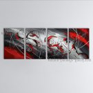 Hand-painted Large Modern Abstract Painting Wall Art Inner Framed