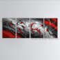 Hand-painted Large Modern Abstract Painting Wall Art Inner Framed