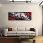 Hand-painted Large Modern Abstract Painting Wall Art Inner Framed