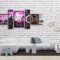 Hand Painted 5 Pieces Modern Abstract Painting Wall Art Decoration Ideas
