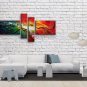 Hand Painted 4 Pieces Modern Abstract Painting Wall Art Interior Design