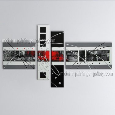 Handmade Artcrafts Large Modern Abstract Painting Wall Art Interior Design