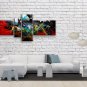 Hand-painted 4 Pieces Modern Abstract Painting Wall Art On Canvas Artworks